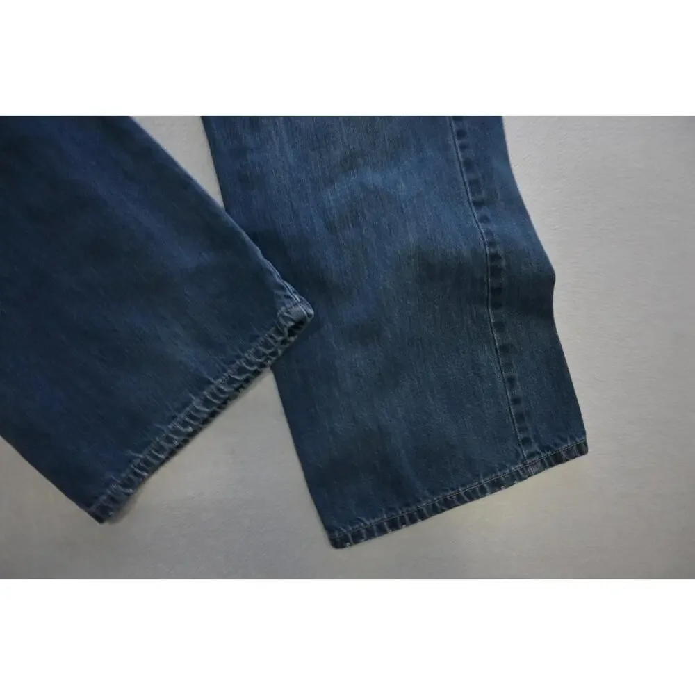 Urban Pipeline Relaxed‎ Straight Rugged Denim Blue Jeans Mens Sz 38 x 30